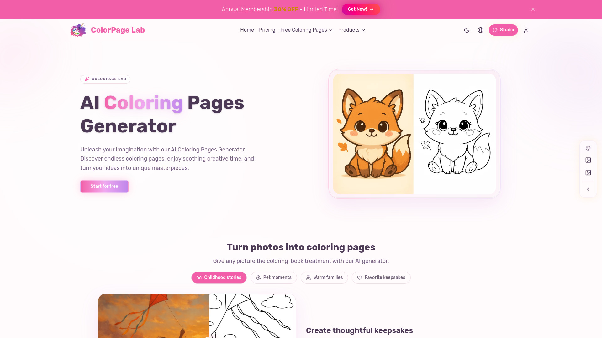 ColorPage Lab screenshot