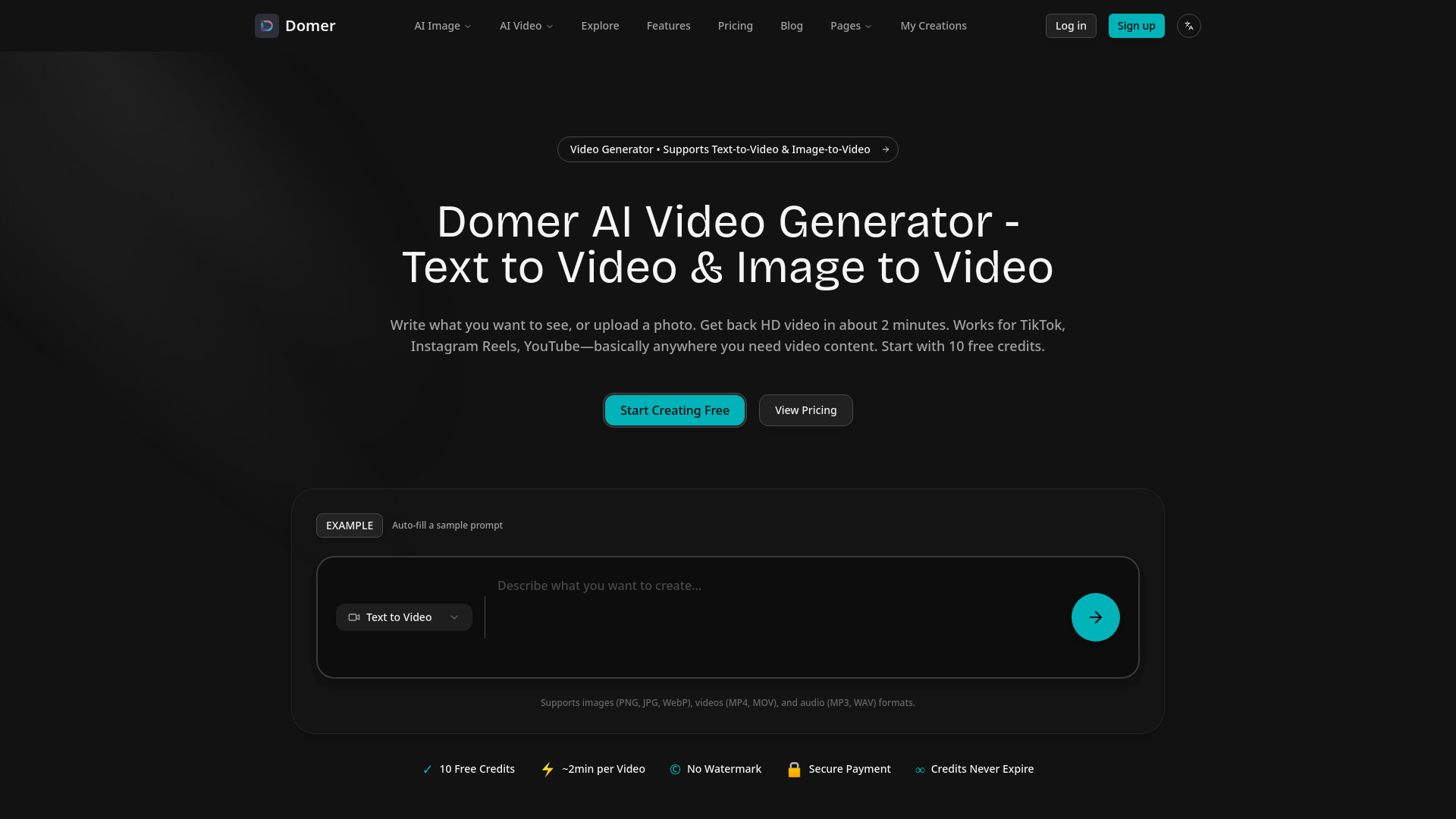 Domer screenshot