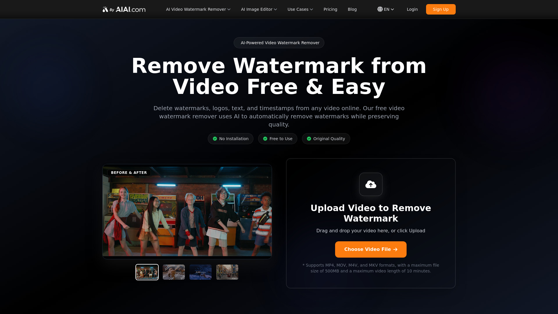 Video Watermark Remover screenshot