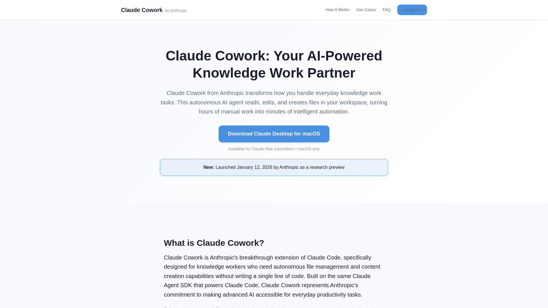 Claude Cowork screenshot