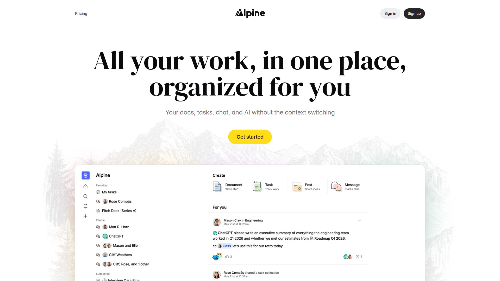 Alpine screenshot