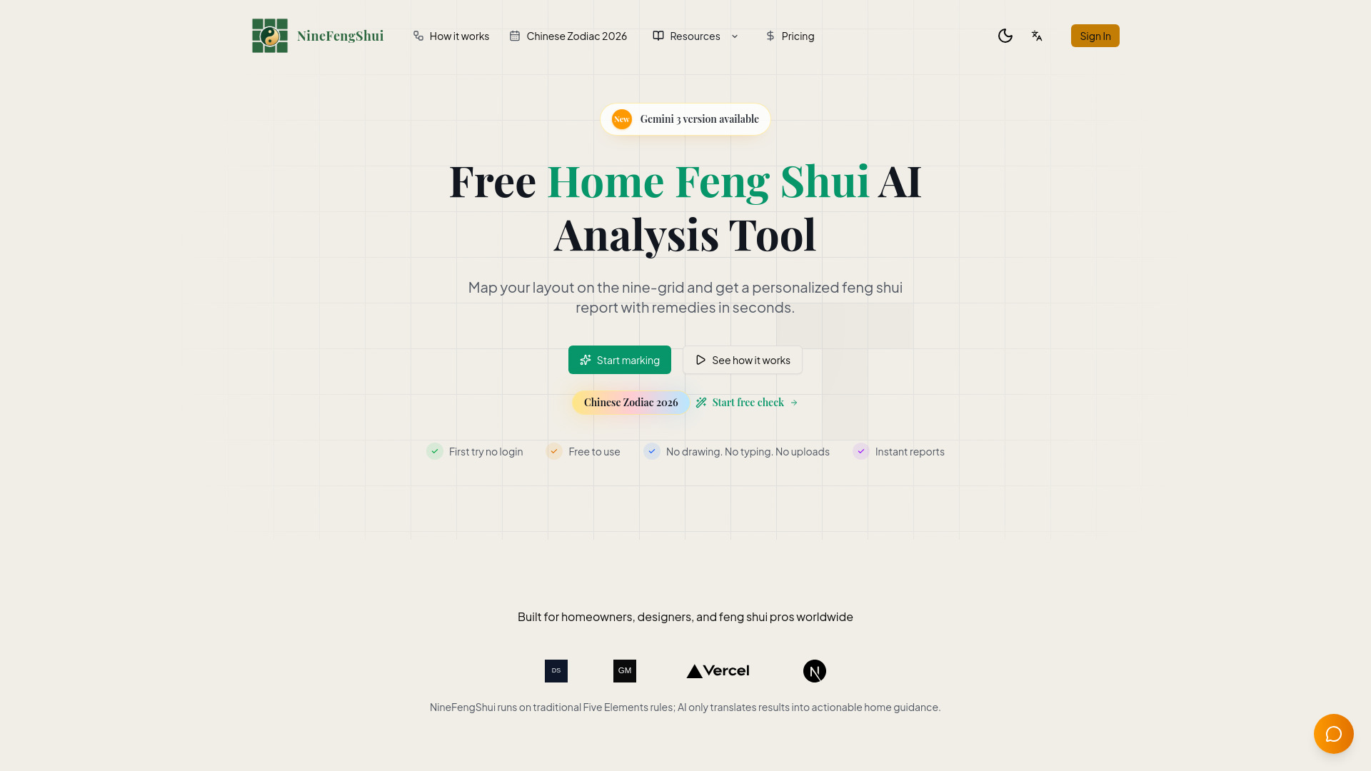NineFengShui screenshot