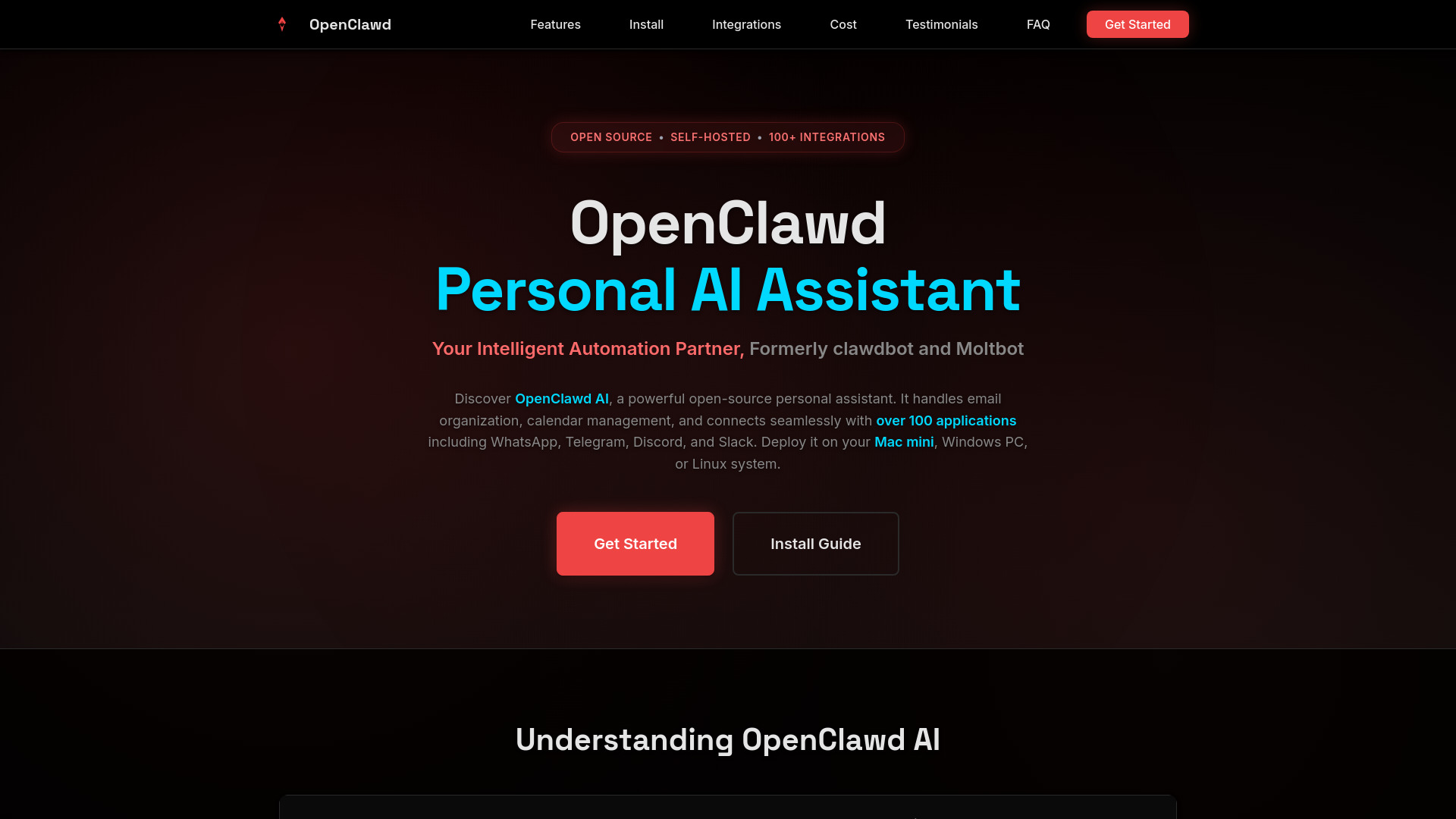 OpenClaw AI screenshot