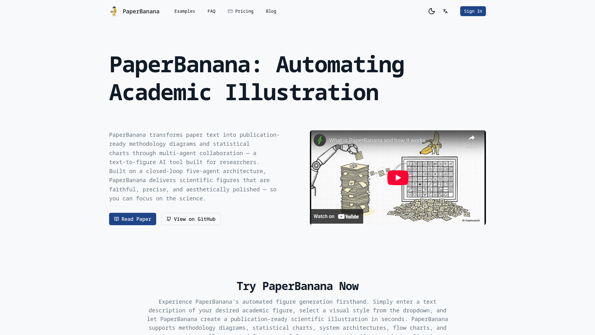 PaperBanana screenshot