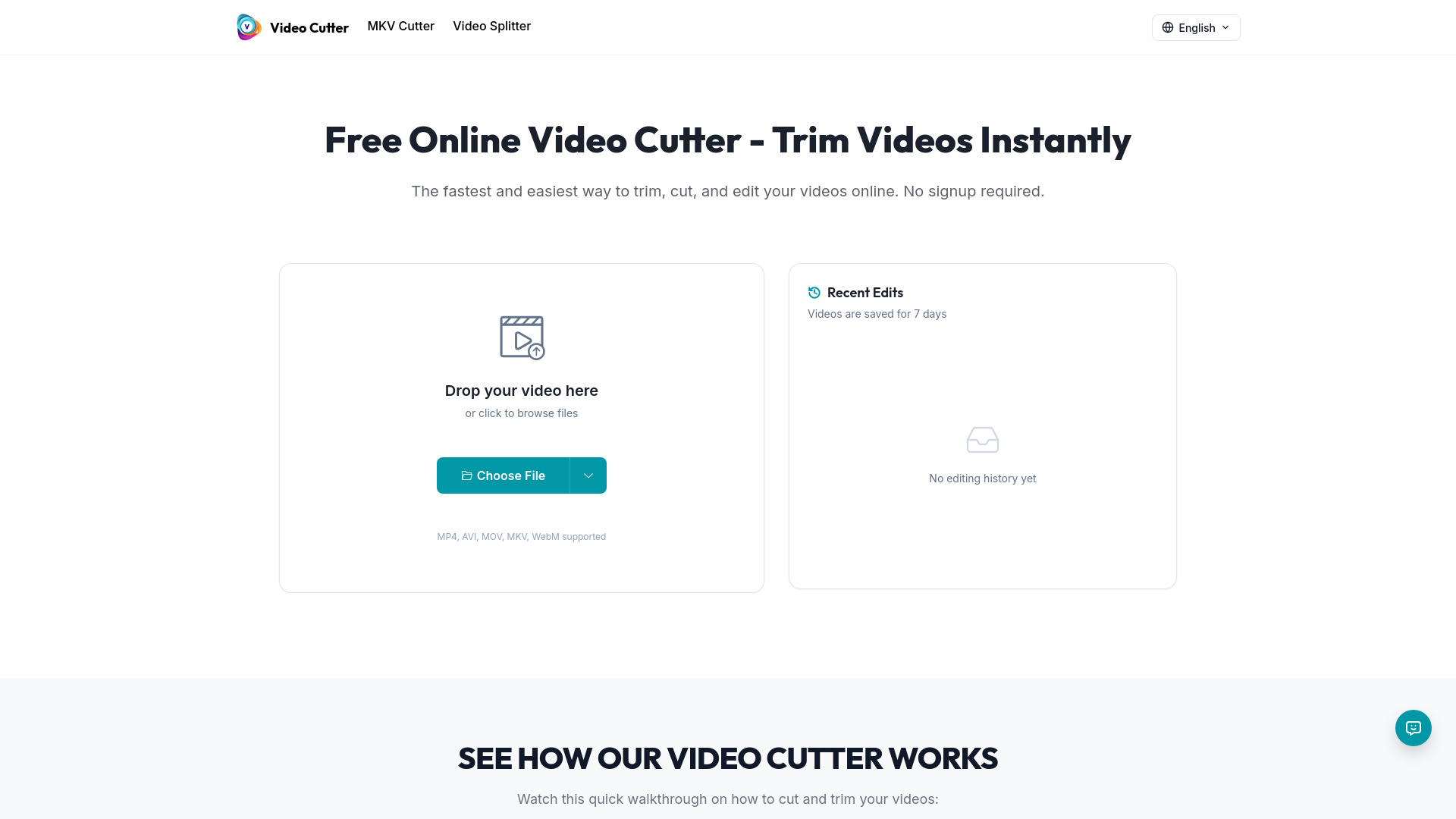 Video Cutter screenshot