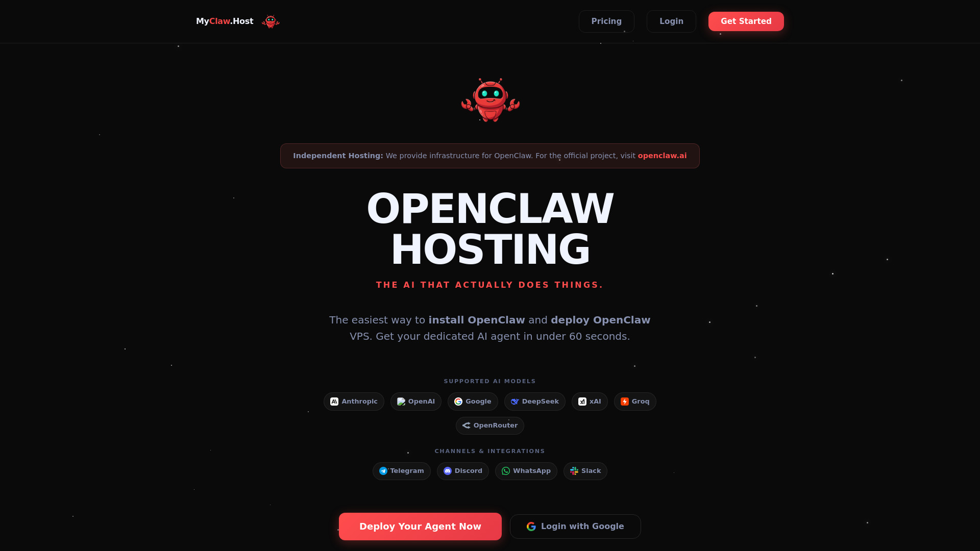 MyClaw.Host screenshot