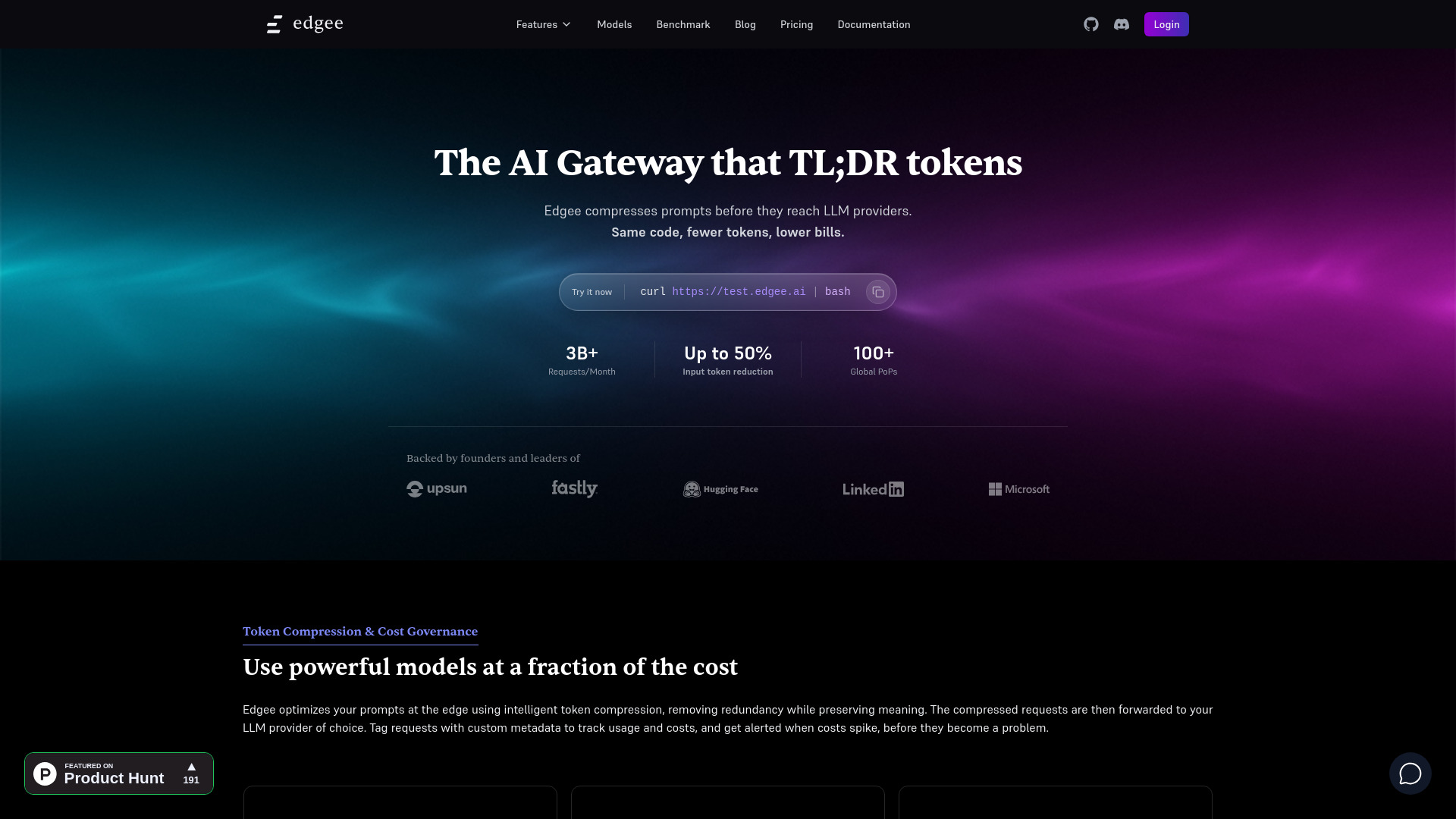 Edgee screenshot
