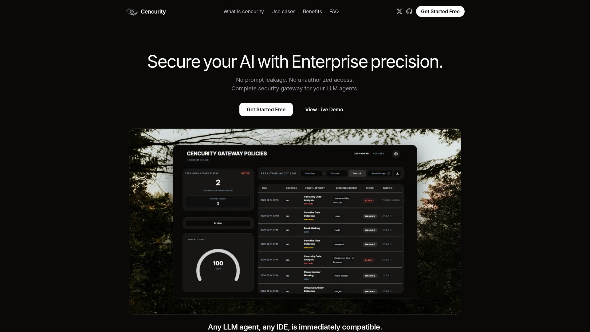 Cencurity screenshot