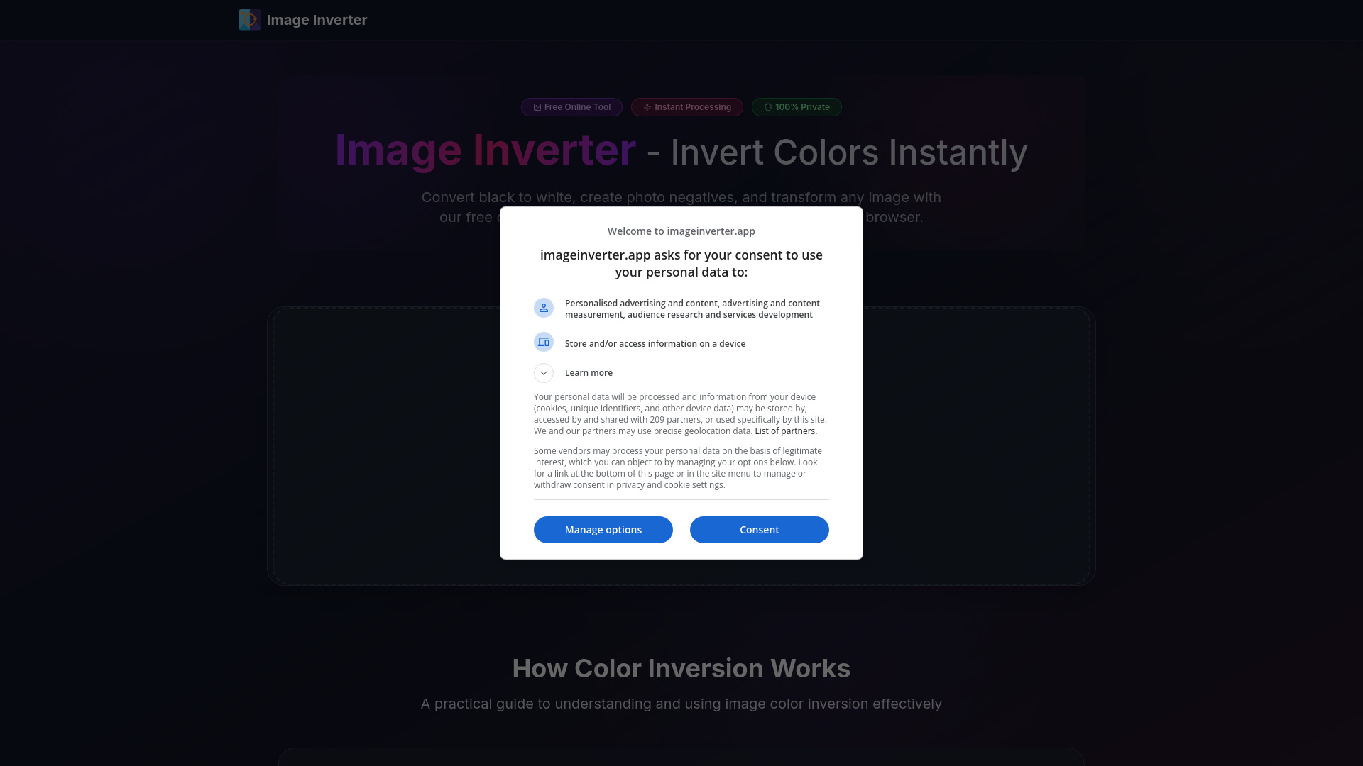 Image Inverter screenshot