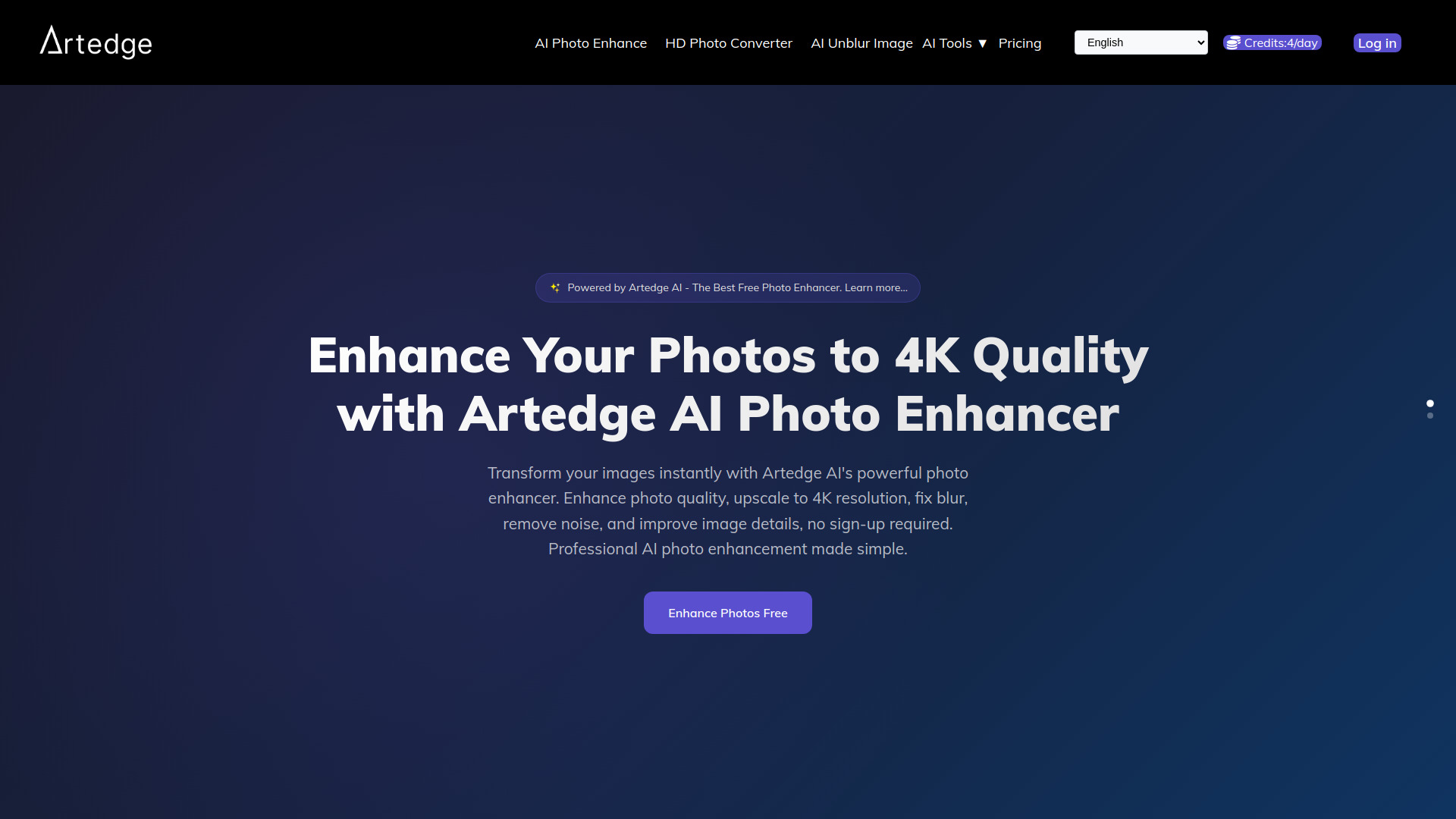 Artedge AI screenshot