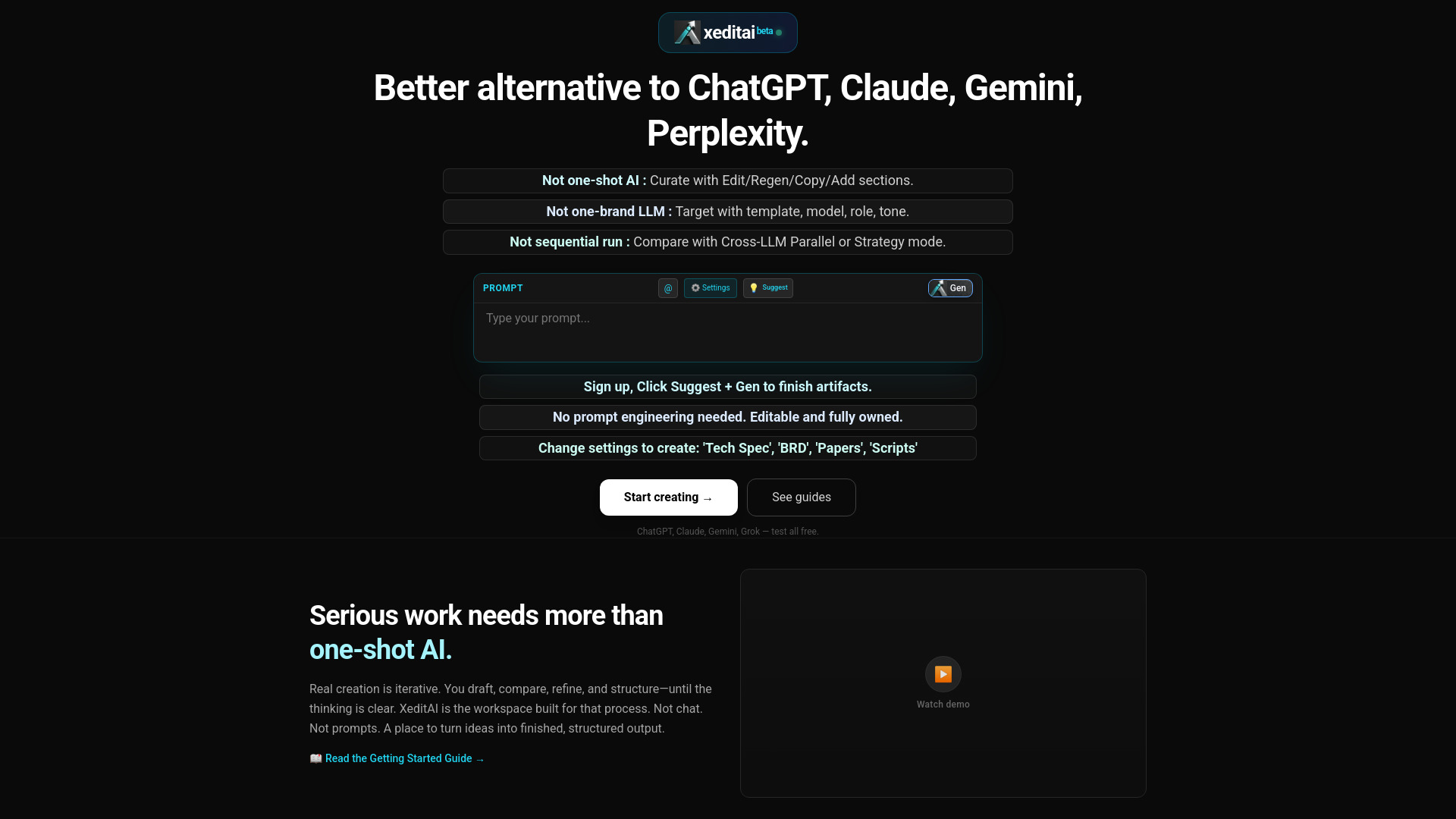xeditai screenshot