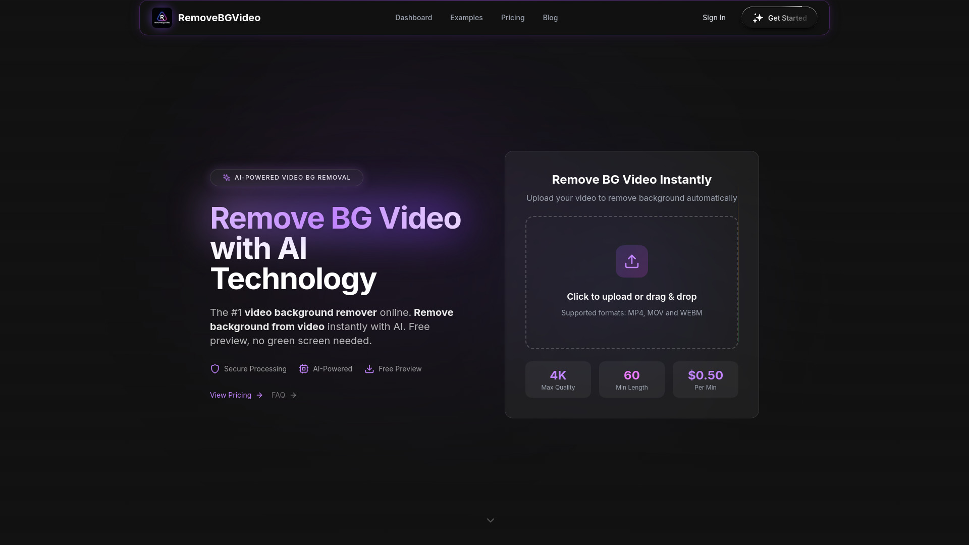 Remove BG Video screenshot