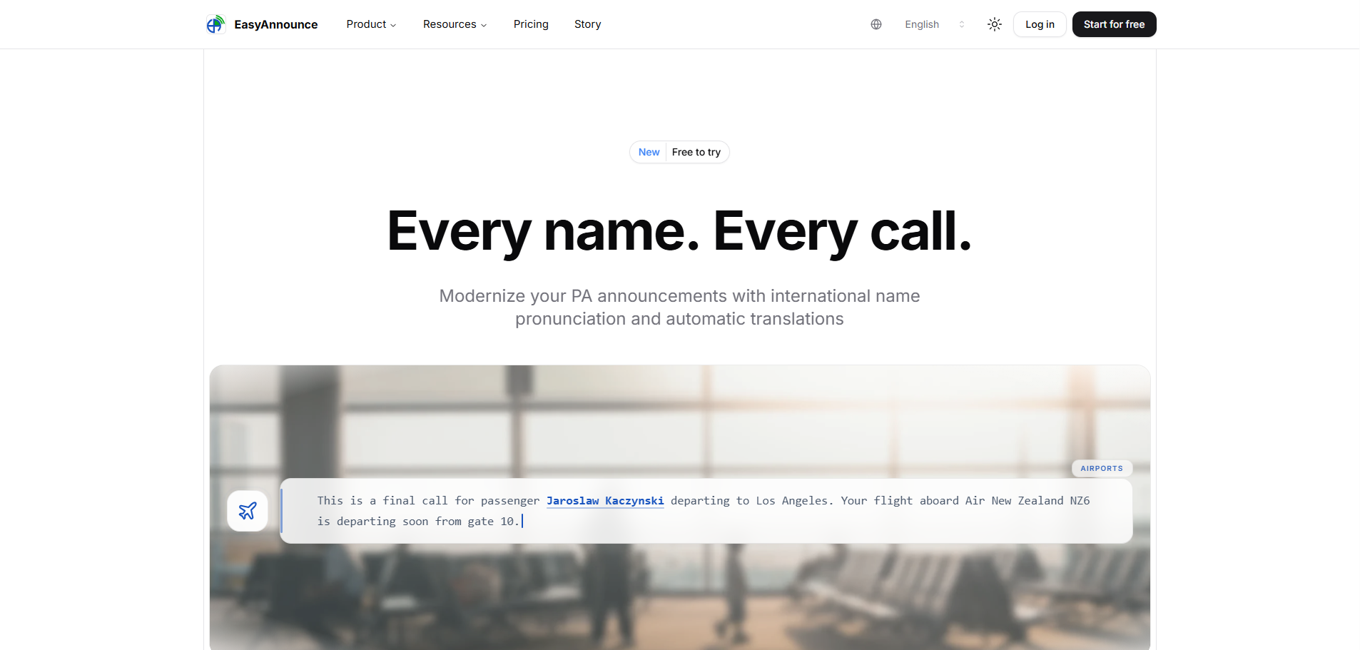 EasyAnnounce screenshot