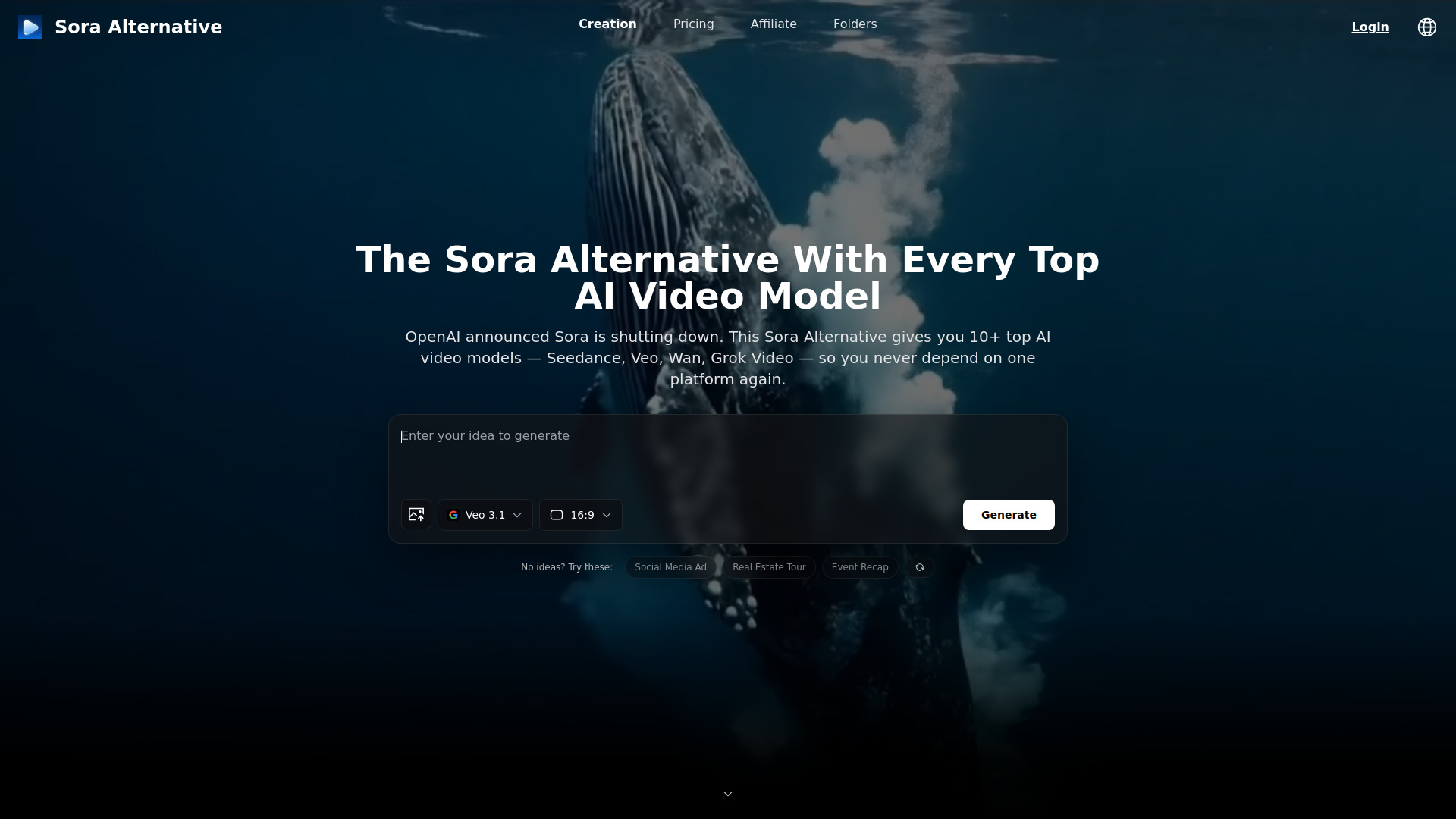 Sora Alternative screenshot
