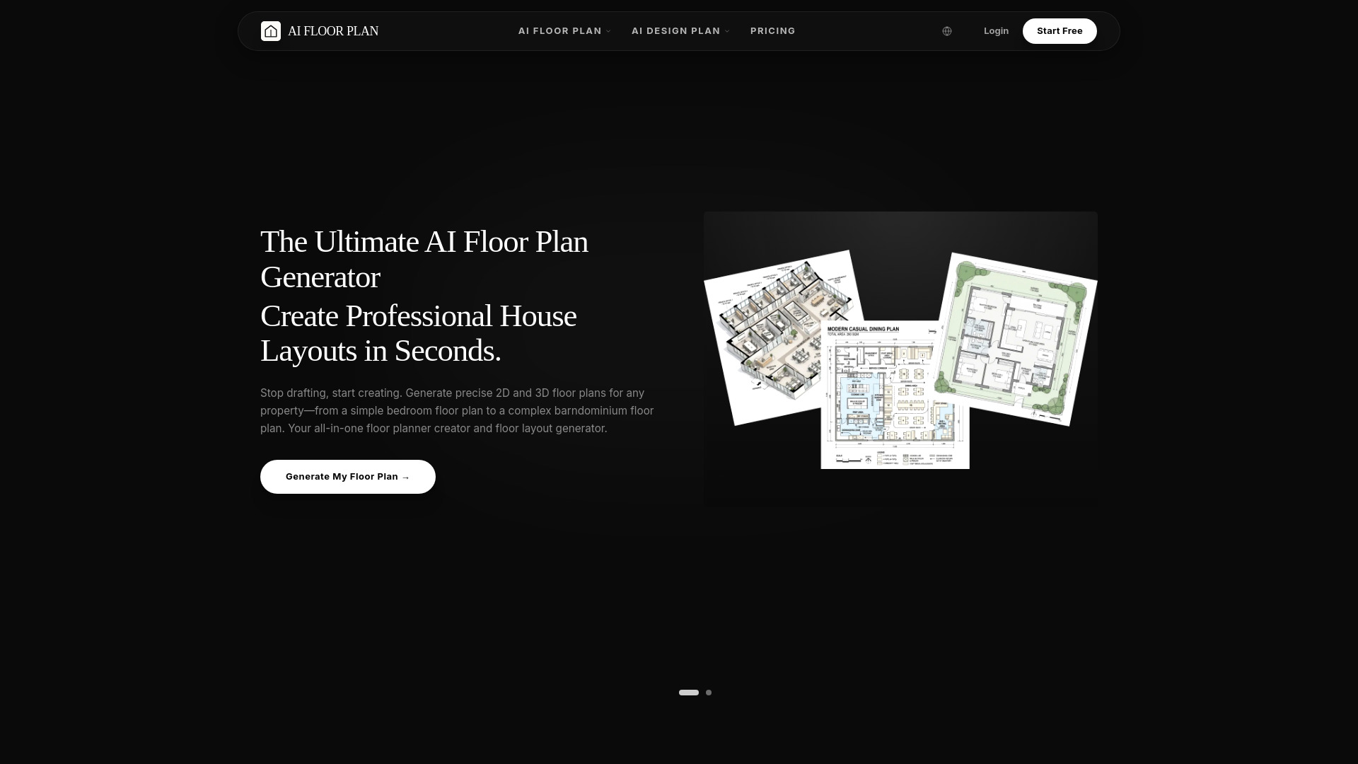 AI Floor Plan Generator screenshot