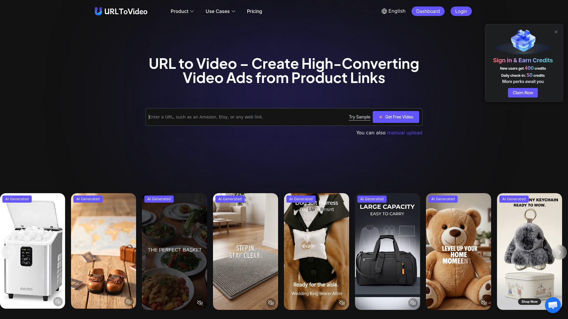 URLtoVideo screenshot
