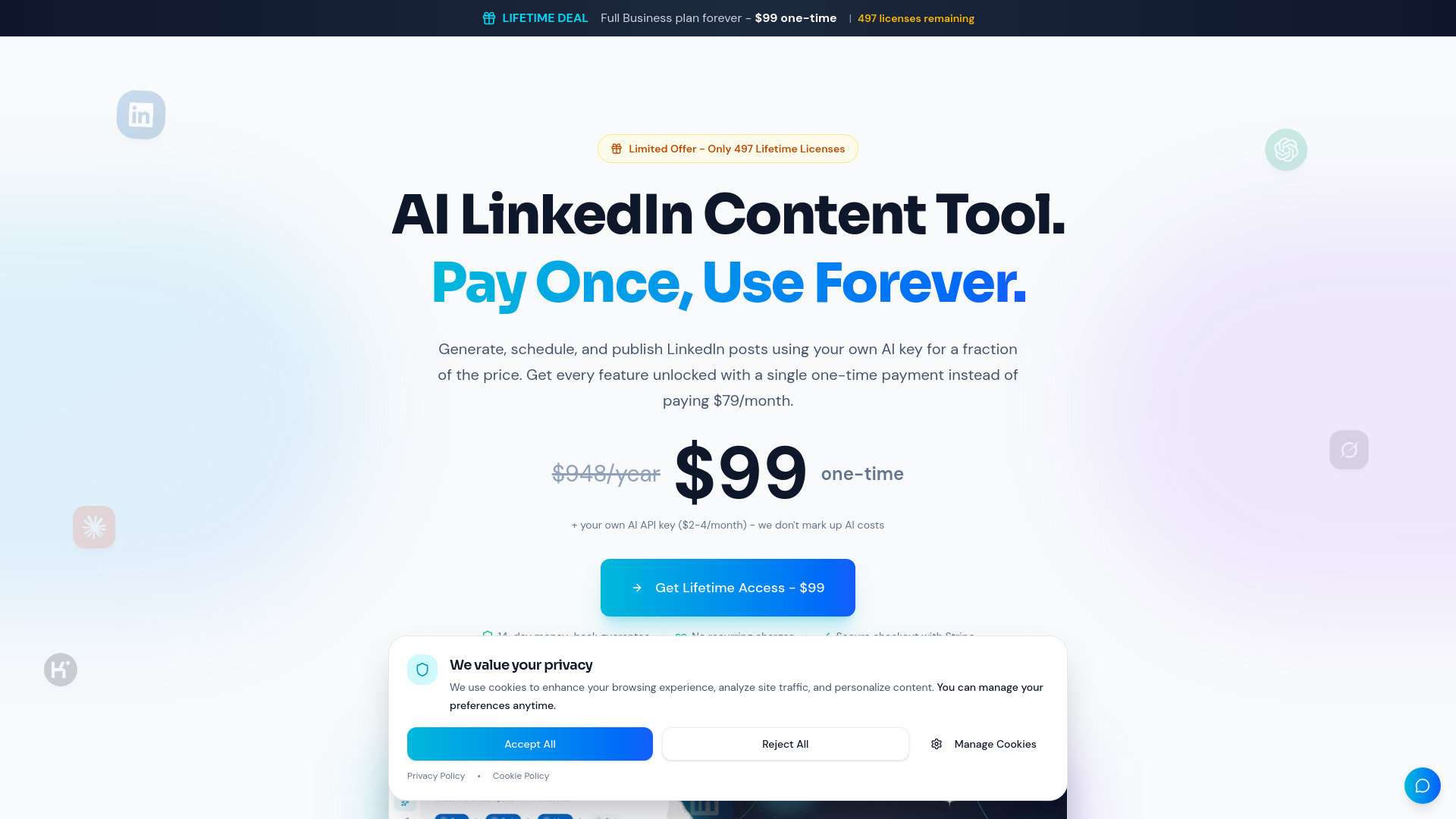 LinkedGrow screenshot