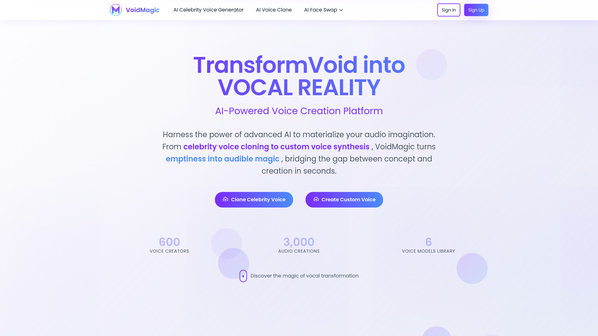 VoidMagic screenshot