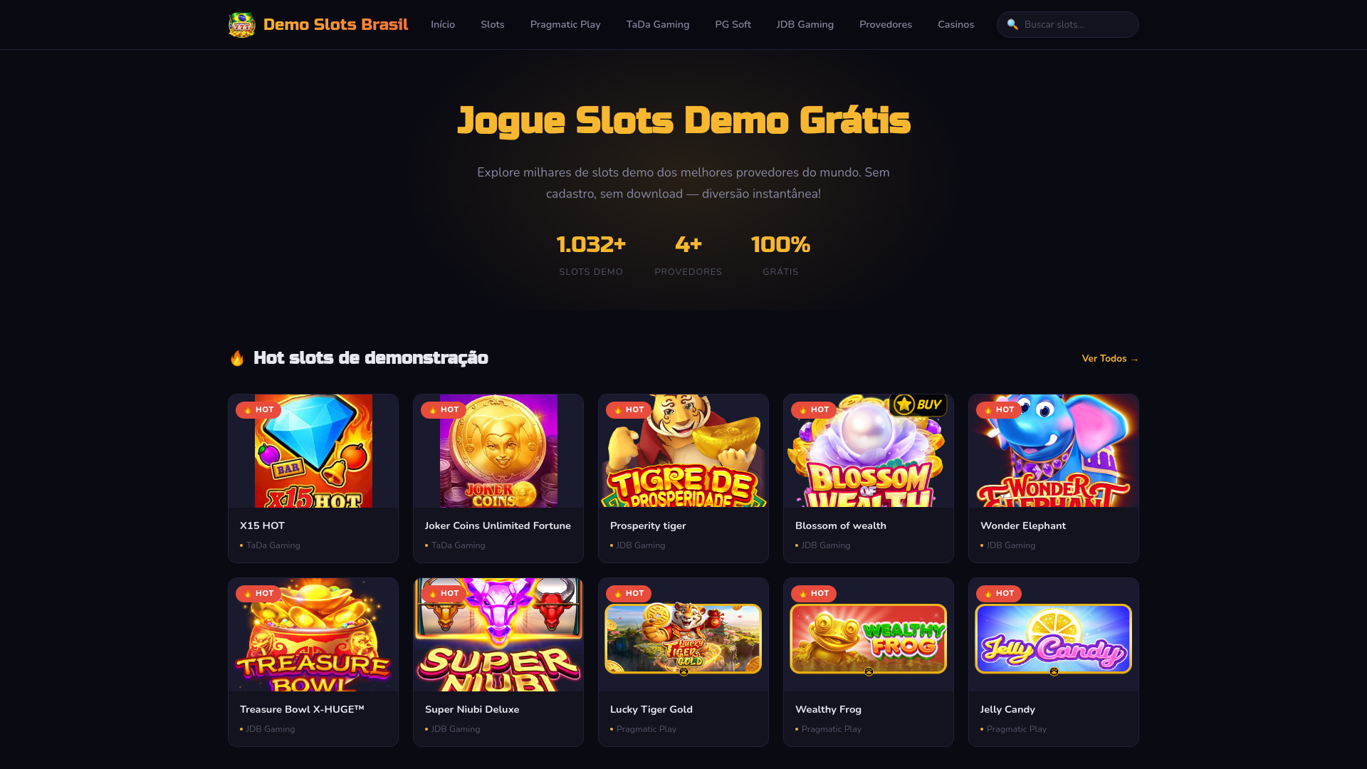 Demo Slots Brasil screenshot
