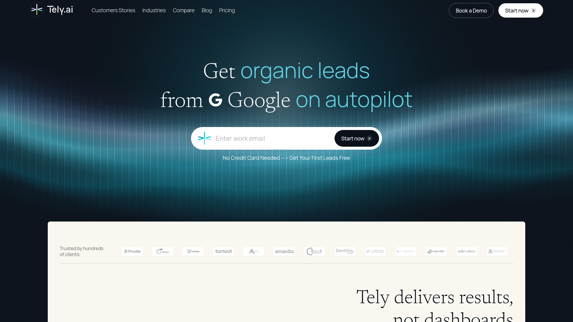 Tely AI screenshot