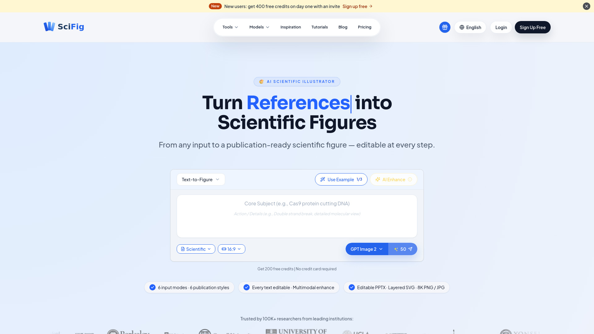 SciFig screenshot