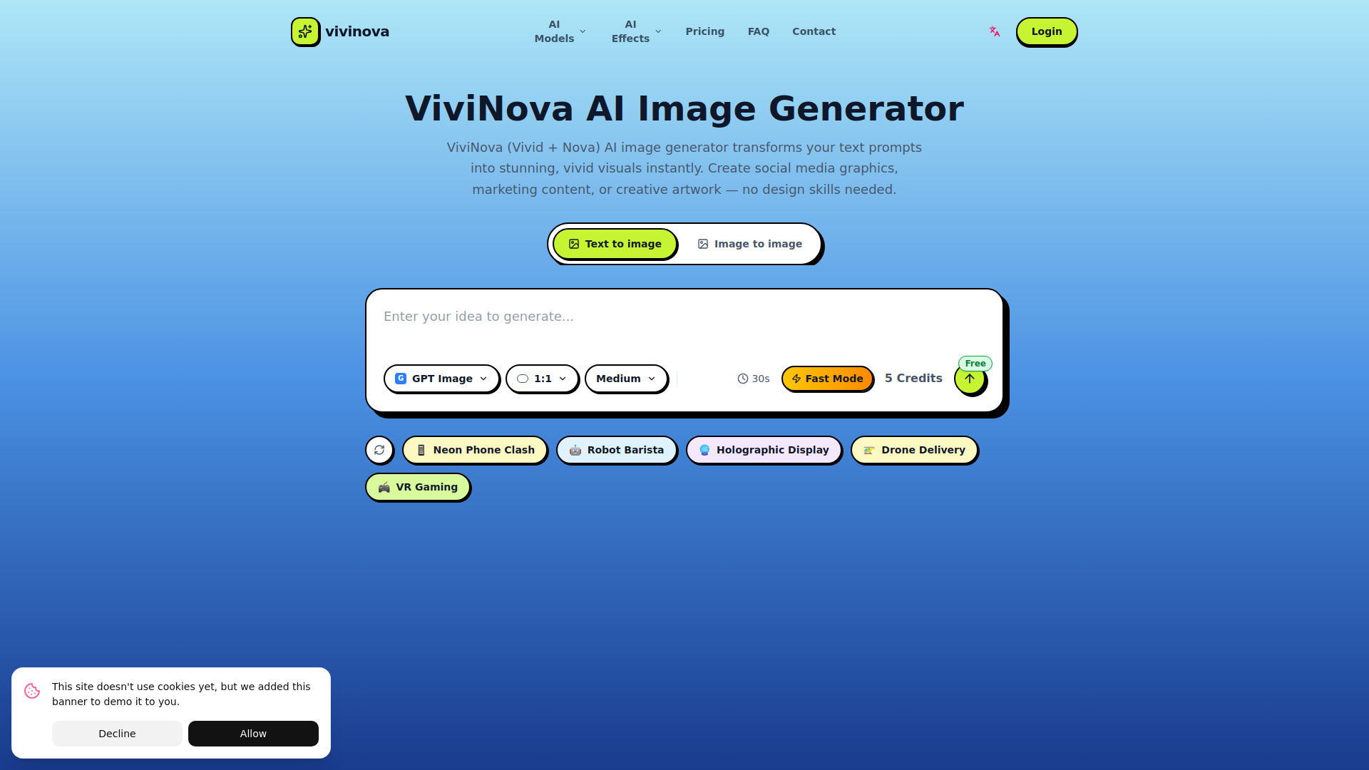 ViviNova screenshot