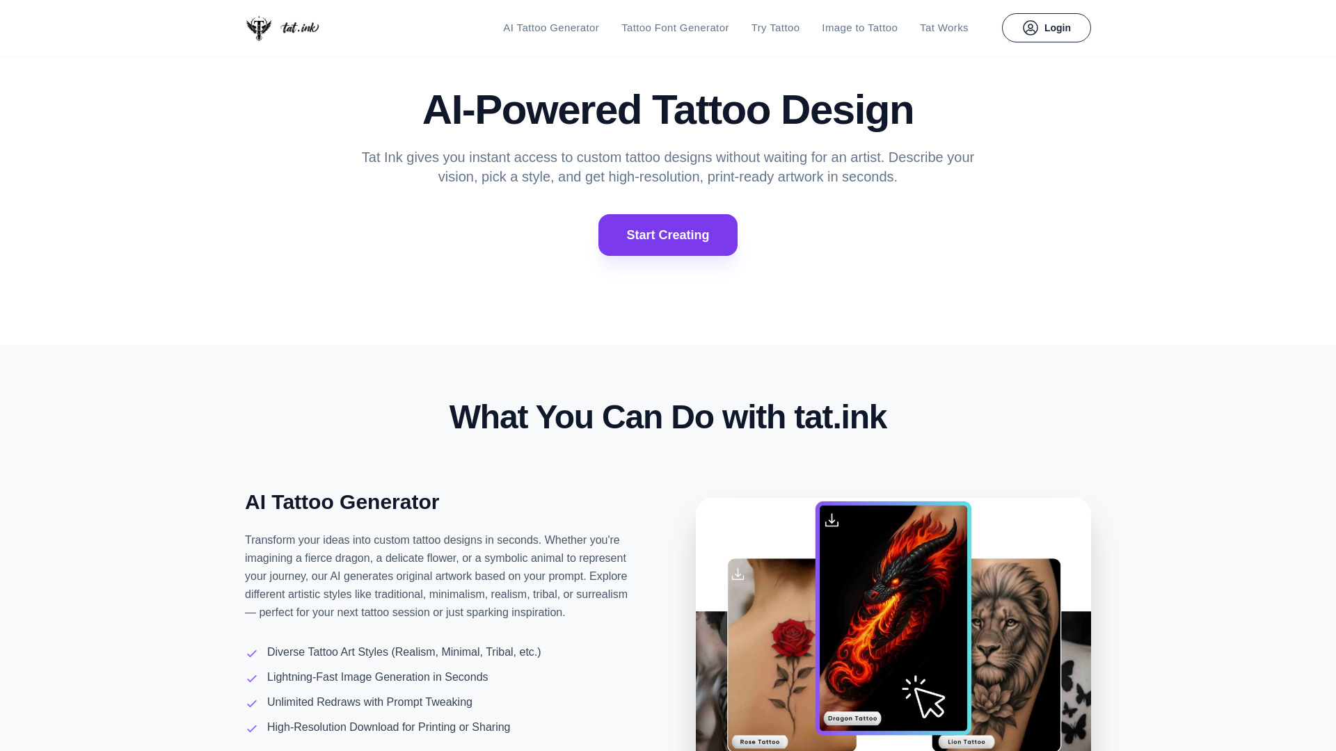 Tat Ink screenshot