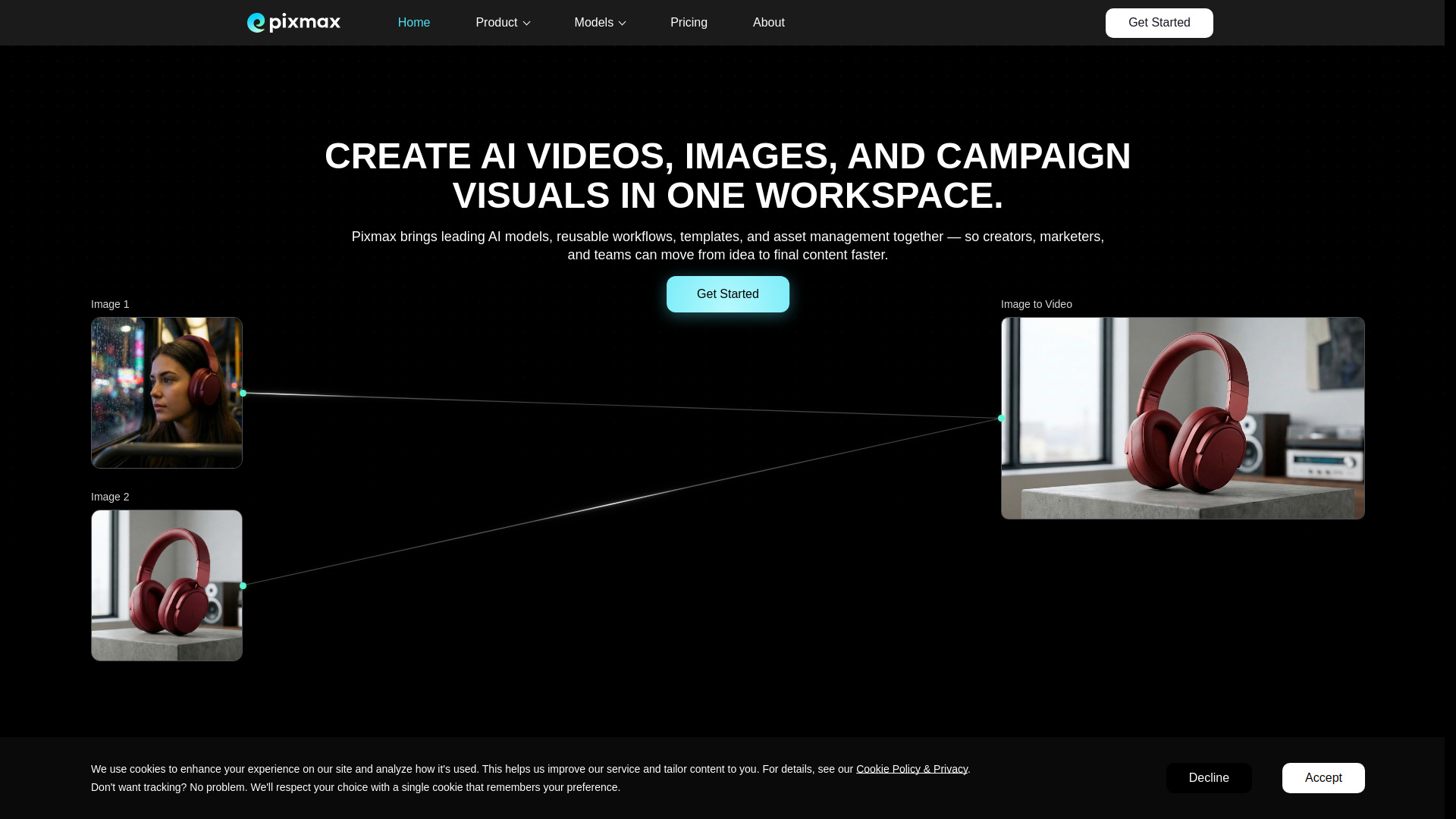 Pixmax.ai screenshot