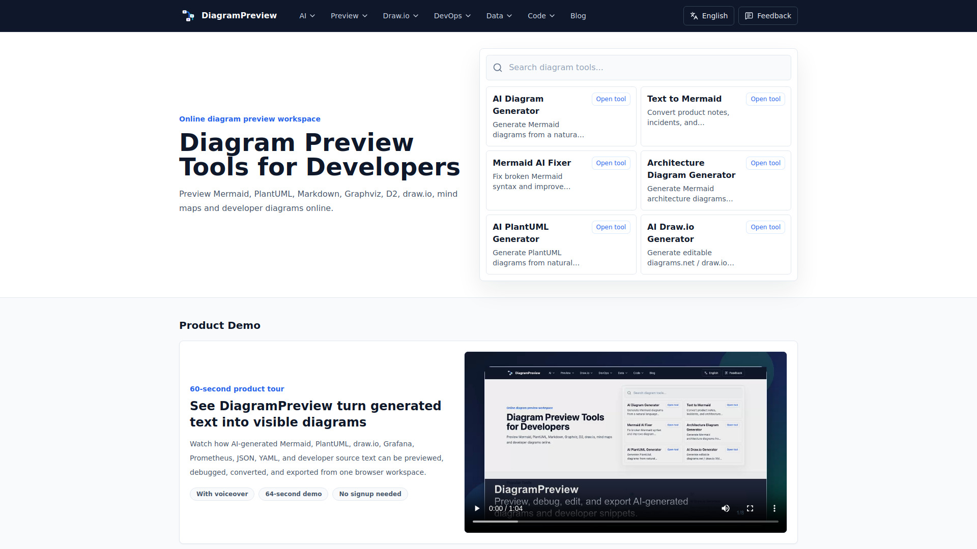 DiagramPreview screenshot