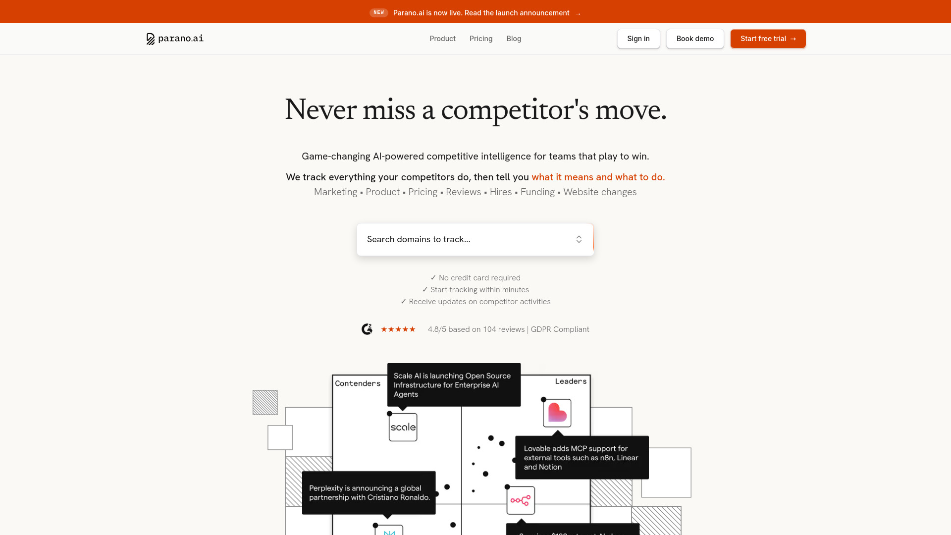 Parano.ai screenshot