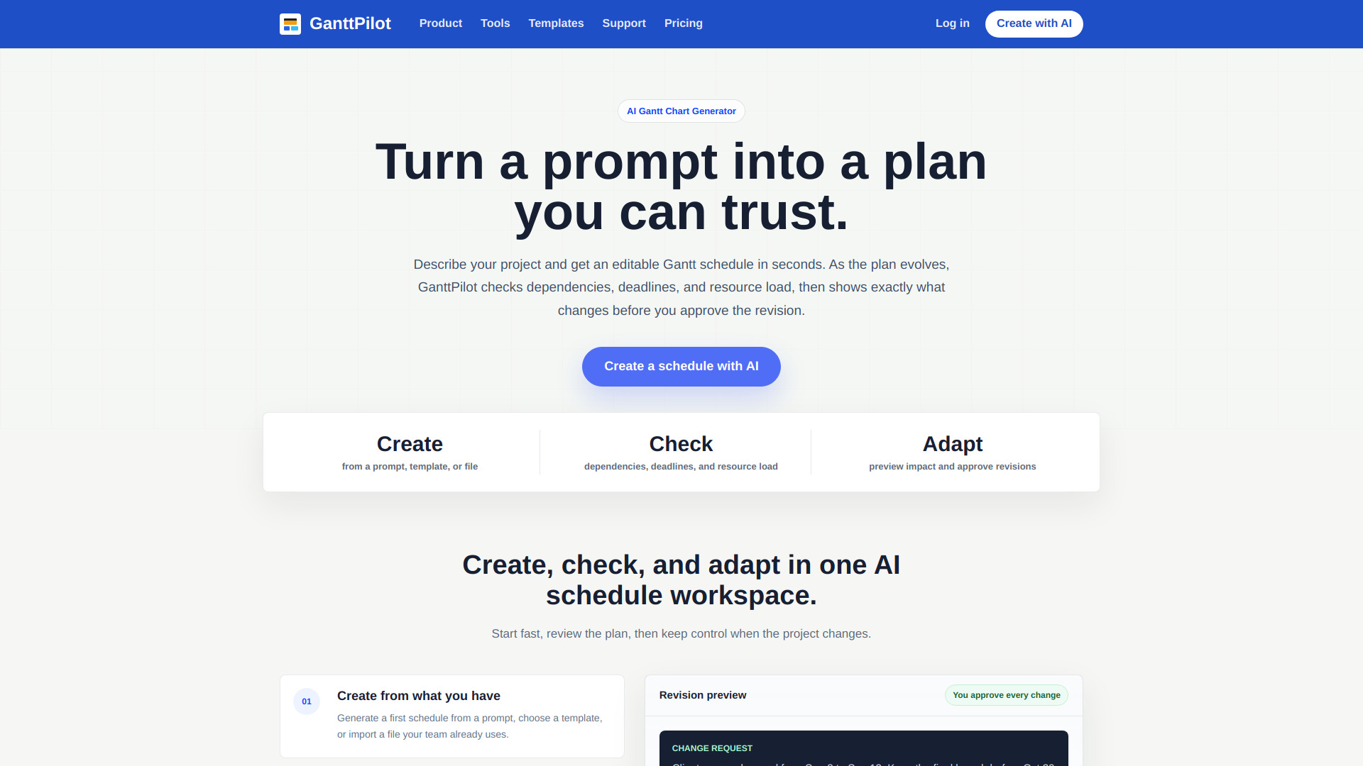 GanttPilot screenshot
