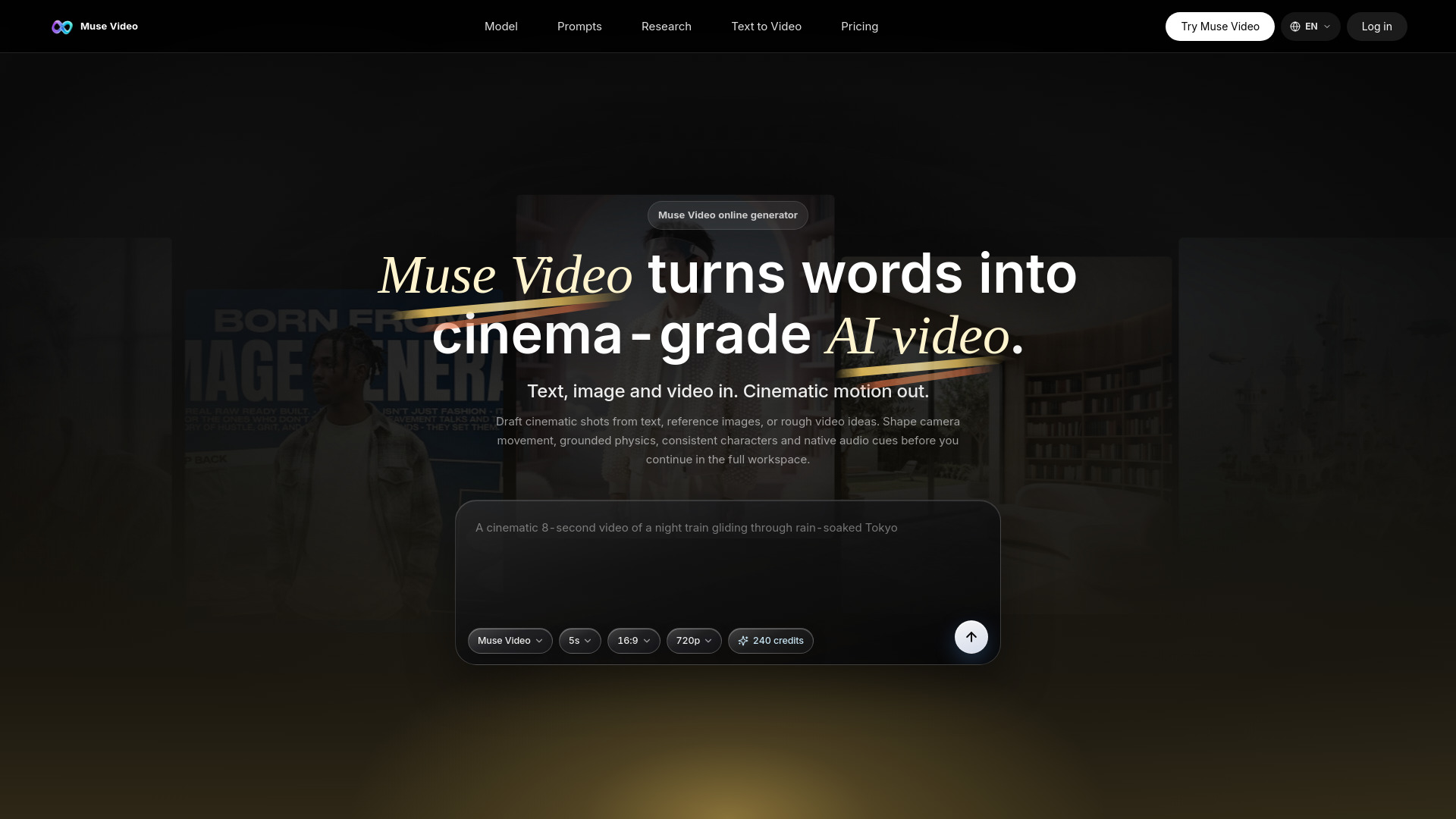 Muse Video screenshot