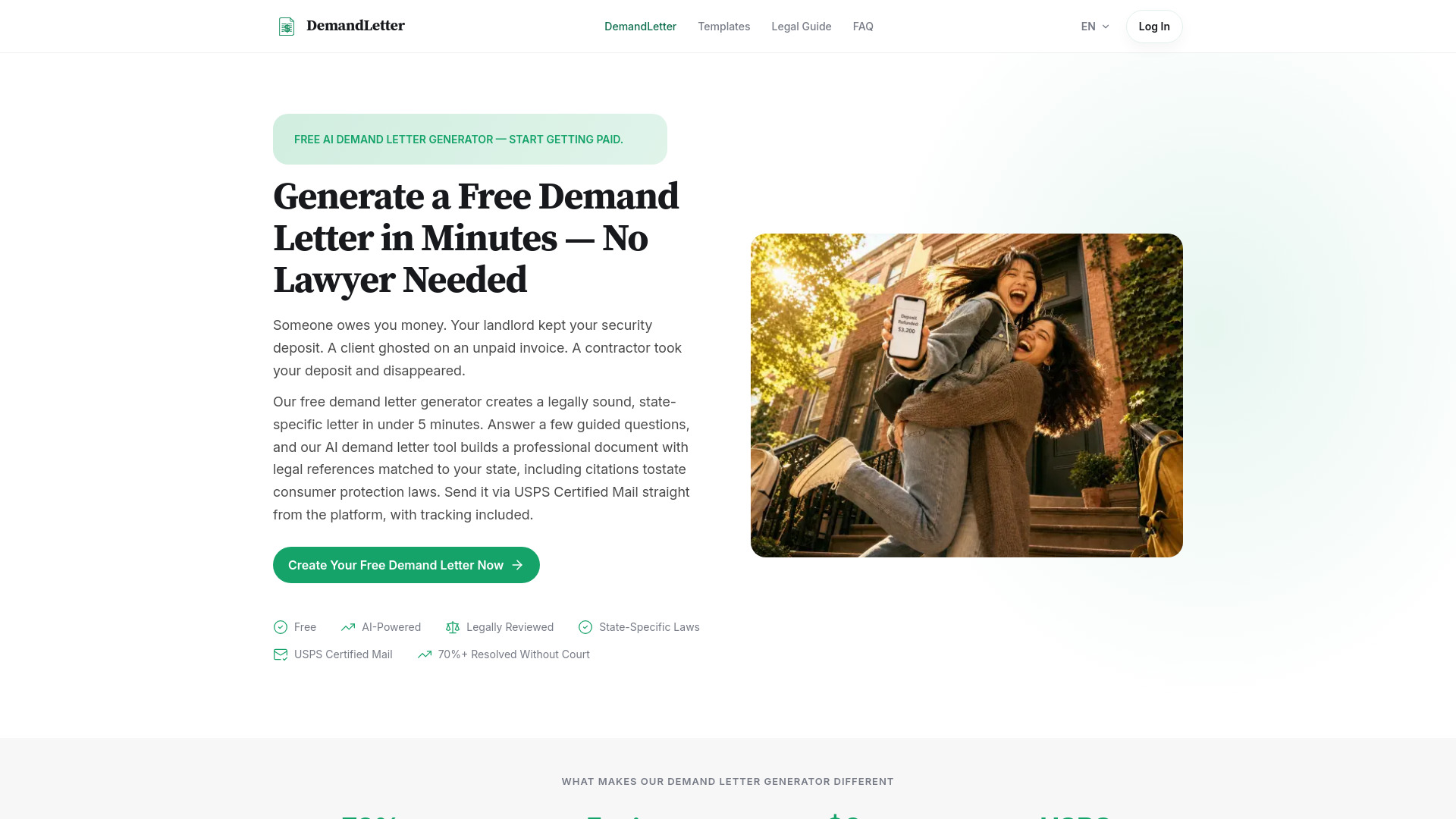 Demand Letter Generator screenshot