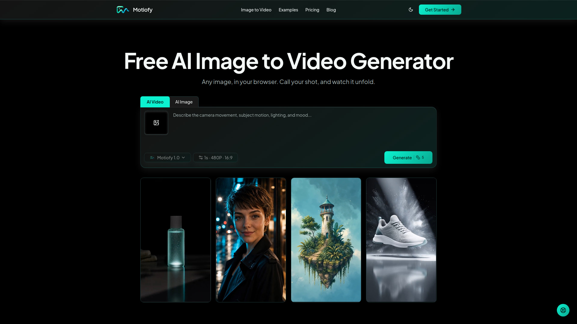 Motiofy screenshot