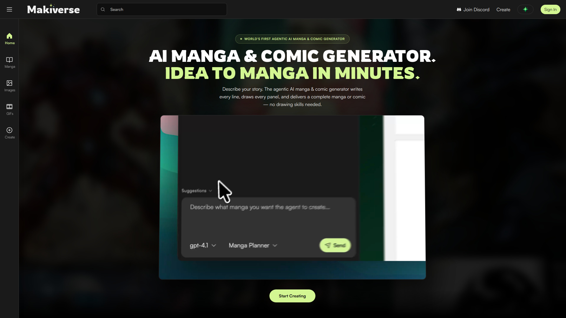 Makiverse screenshot