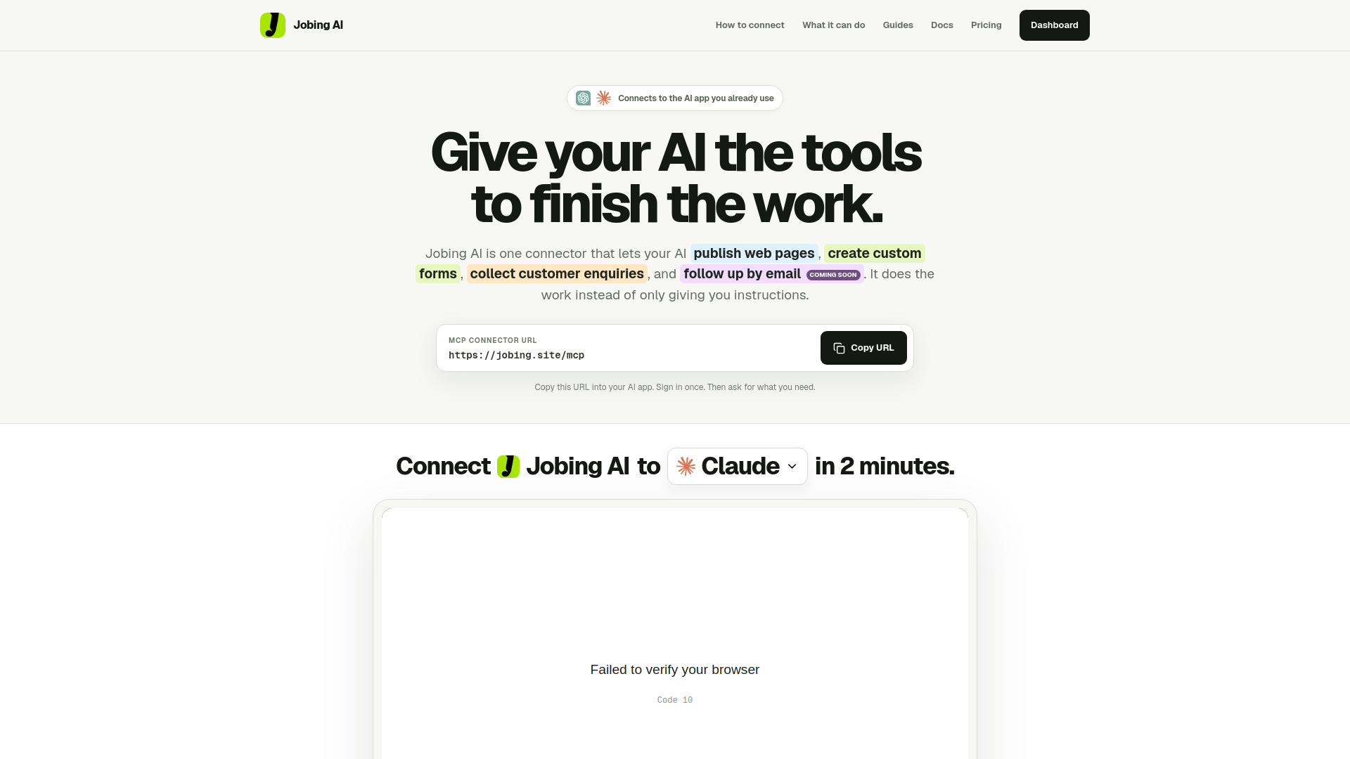 Jobing AI screenshot