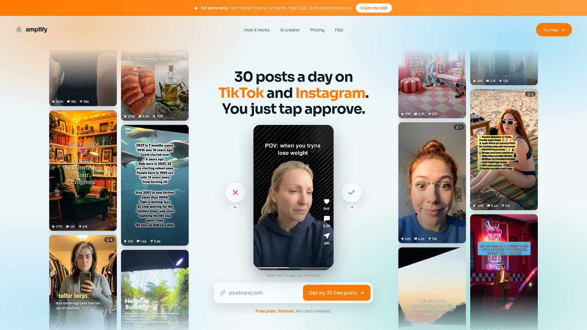 Amplify AI screenshot