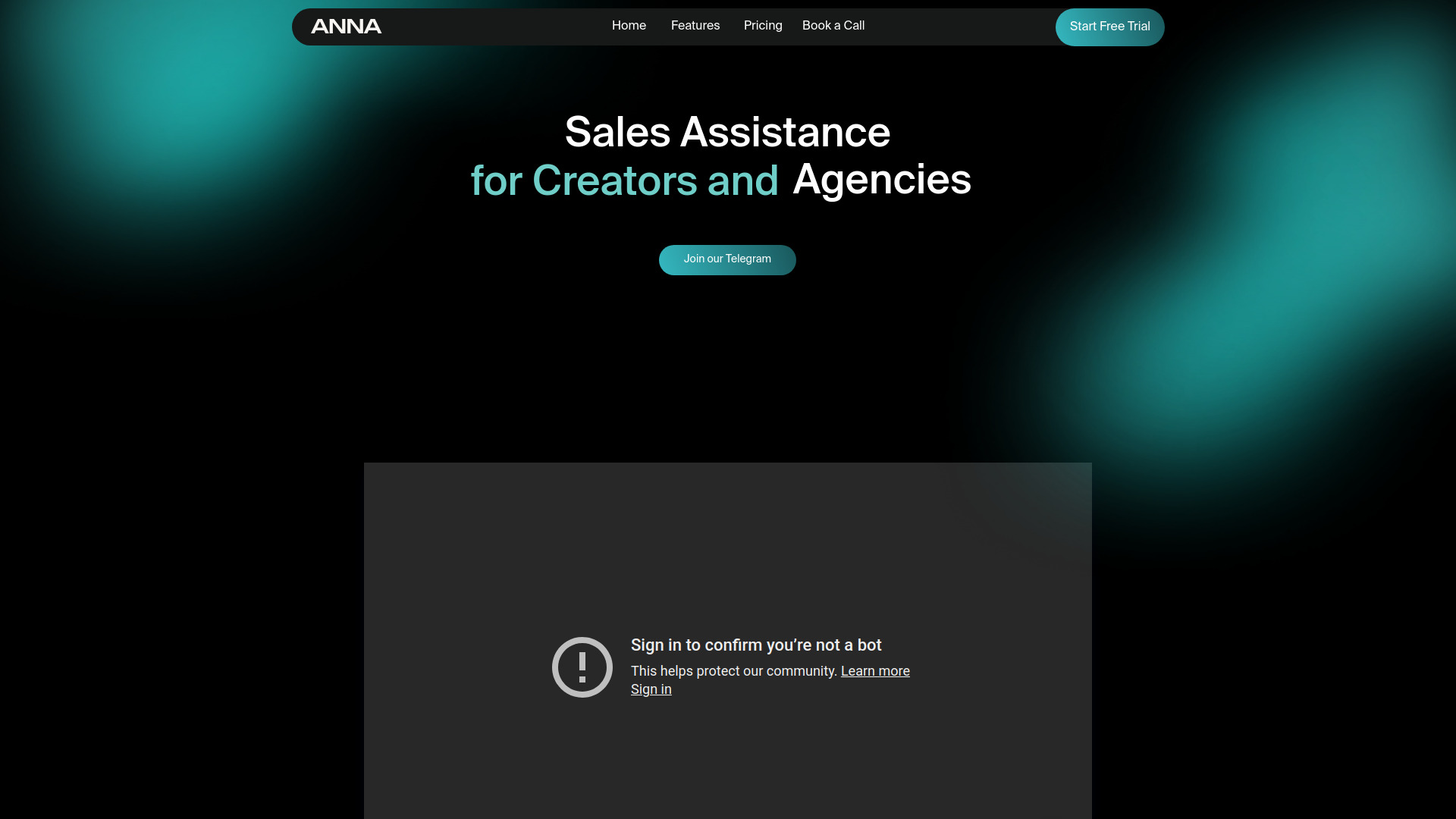 Anna For Creators screenshot