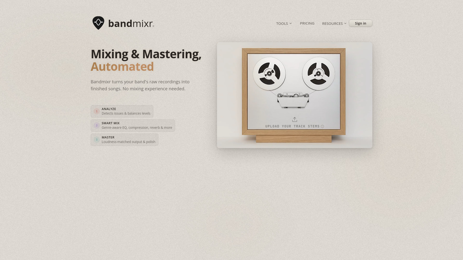 Bandmixr screenshot