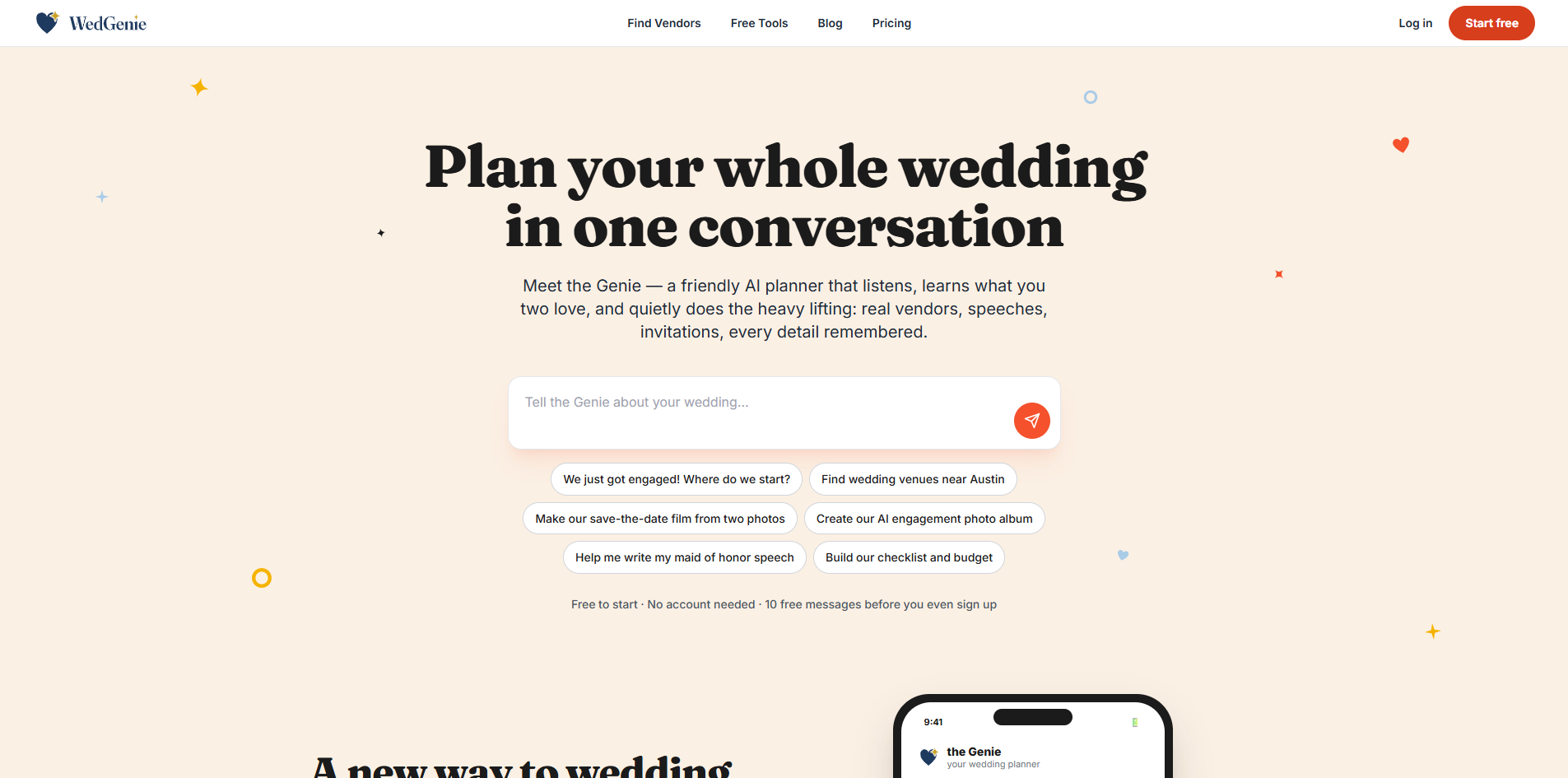 WedGenie screenshot