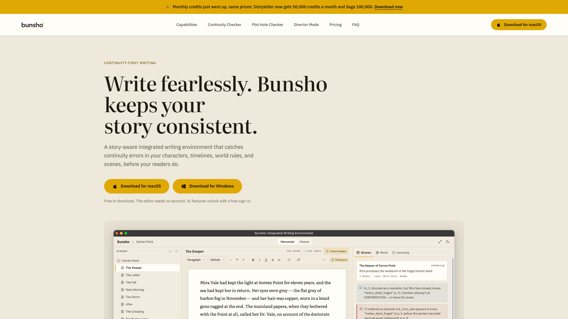 Bunsho screenshot