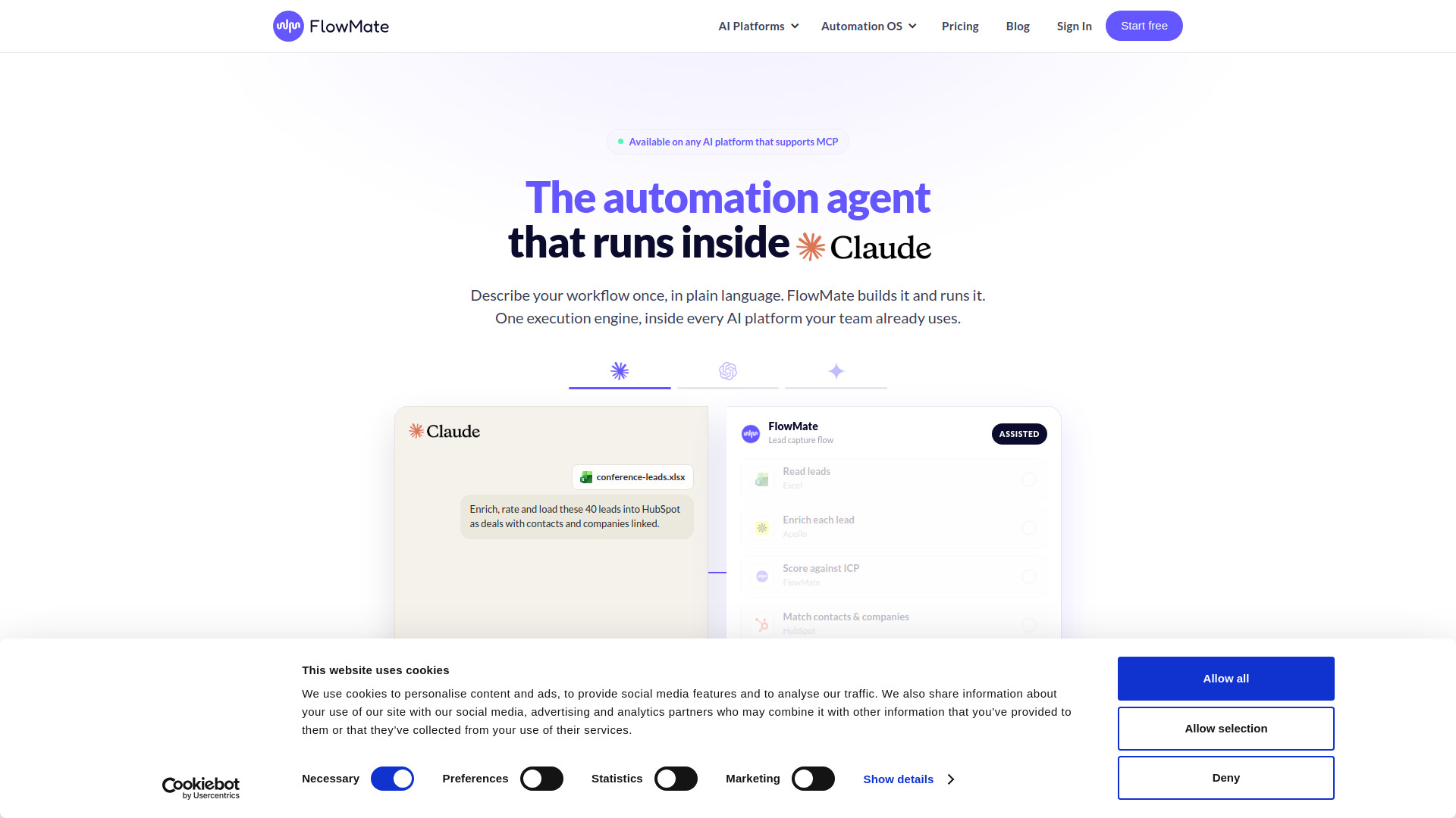 FlowMate screenshot