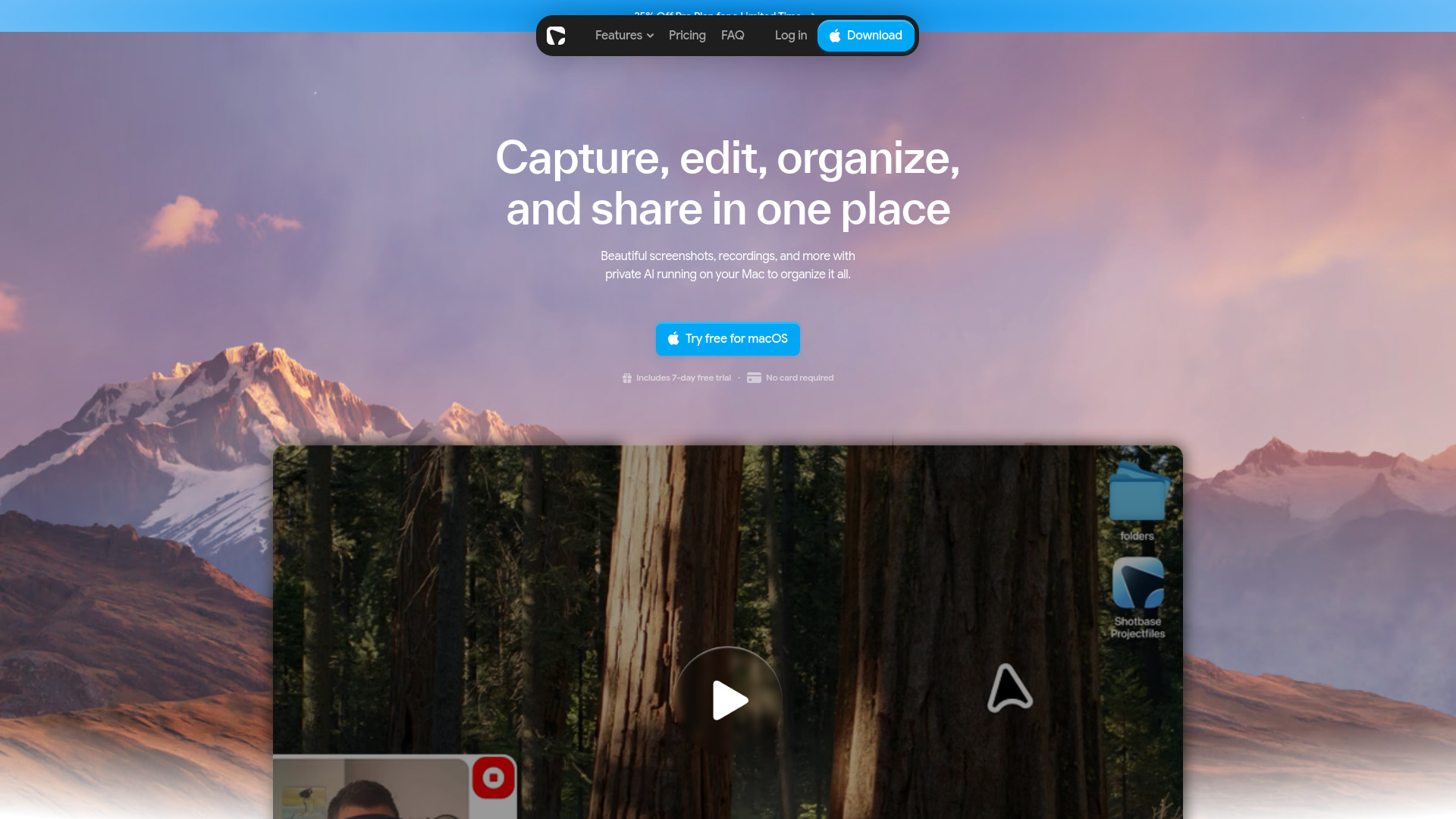 Shotbase screenshot