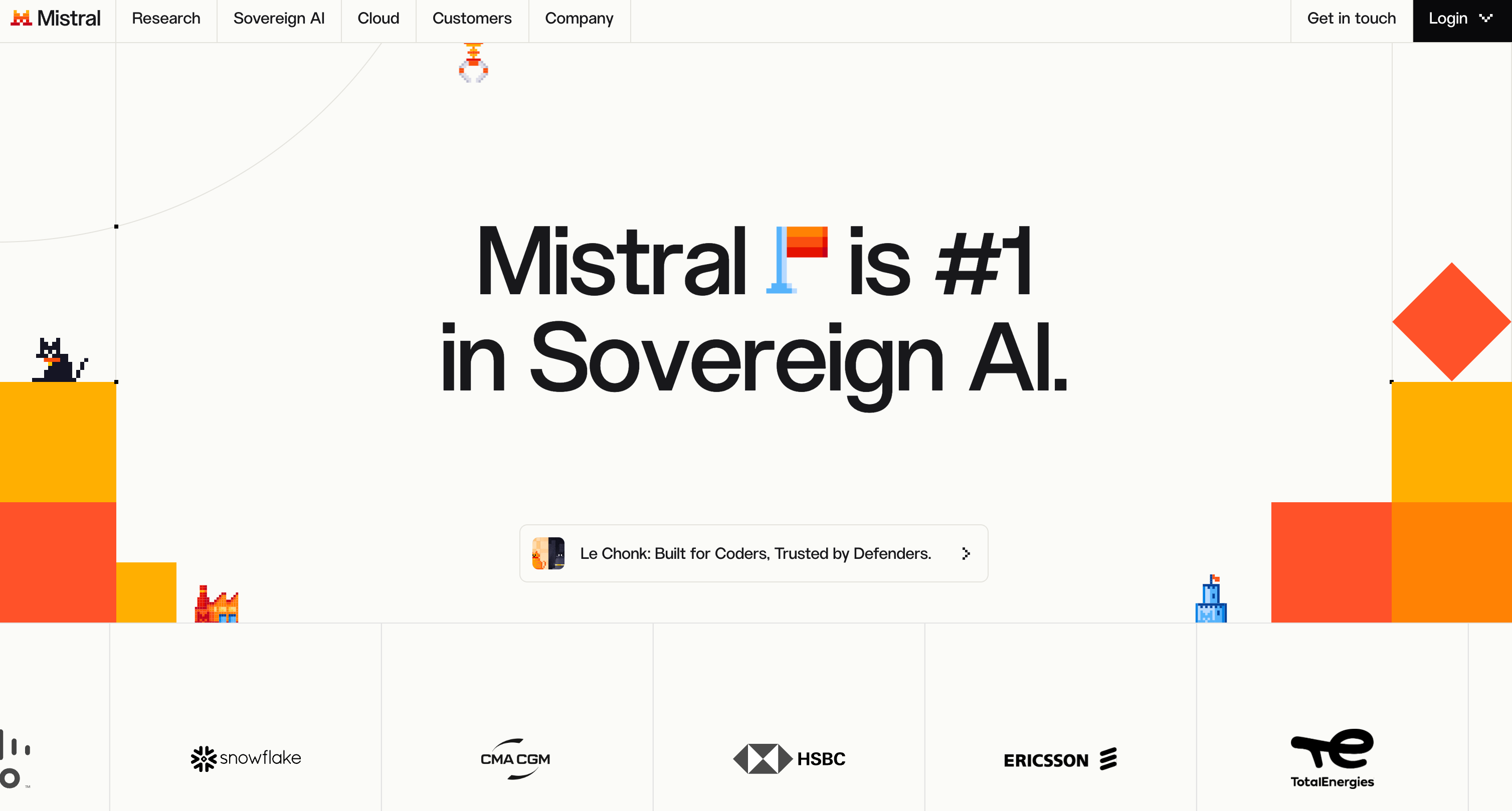 Mistral AI screenshot