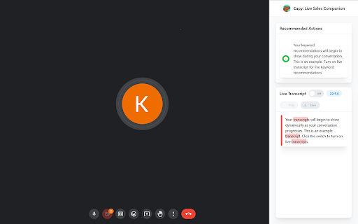 Simplified screenshot