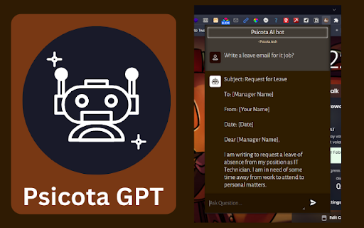 Psicota GPT screenshot