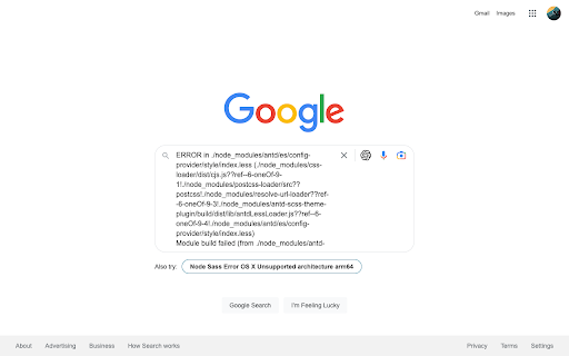 Simplified screenshot
