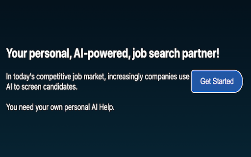 AI Job Search Partner screenshot