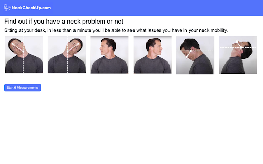 NeckCheckUp screenshot