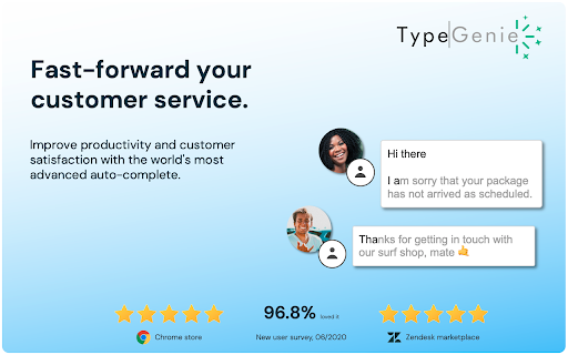 TypeGenie screenshot
